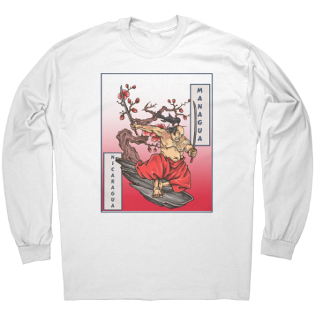 Managua Nicaragua Camiseta Unisex Manga Larga
