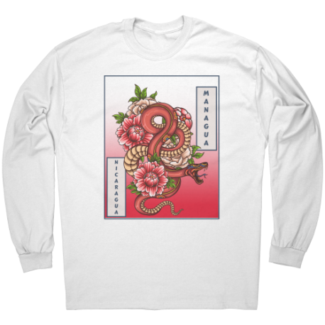 Managua Nicaragua Camiseta Unisex Manga Larga
