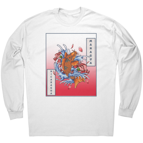 Managua Nicaragua Camiseta Unisex Manga Larga