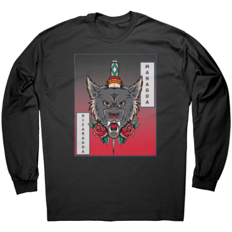 Managua Nicaragua Camiseta Unisex Manga Larga