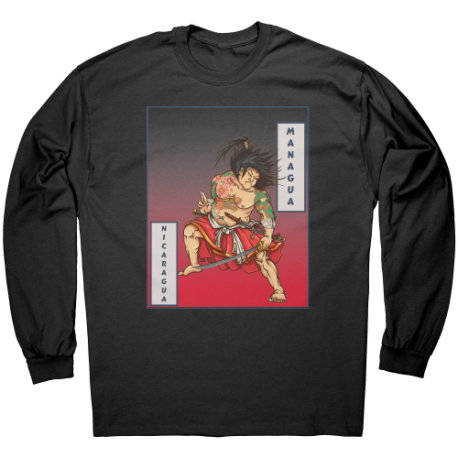 Managua Nicaragua Camiseta Unisex Manga Larga
