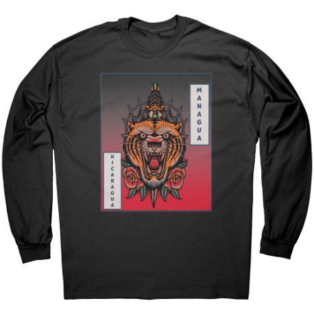 Managua Nicaragua Camiseta Unisex Manga Larga