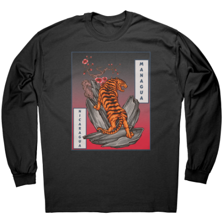 Managua Nicaragua Camiseta Unisex Manga Larga