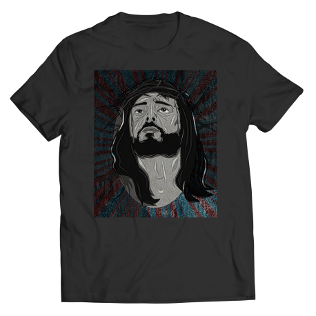 Jesus Christ Black And White Portrait