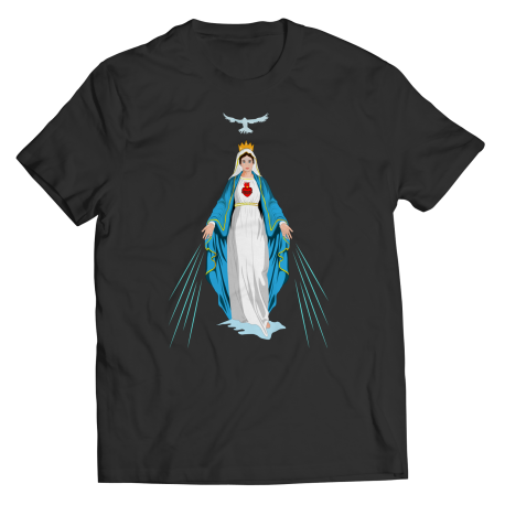 Blessed Virgin Mary with Dove