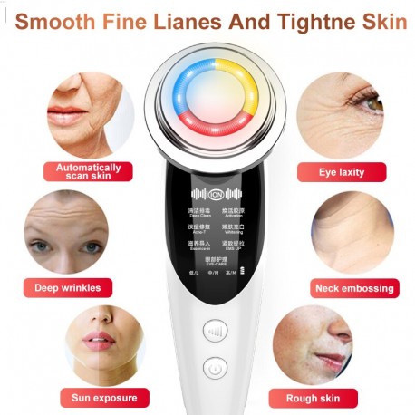7in1 Microcurrent Mesotherapy Face Massager