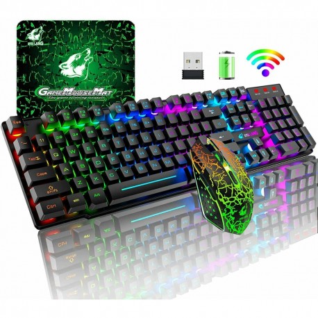 LED Backlight Keyboard and Mouse Set
