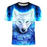 3D Print Wolf T-Shirts - Deluxe Full Print