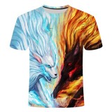 3D Print Wolf T-Shirts - Deluxe Full Print