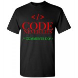 Code Never Lies Short Sleeve T-Shirt