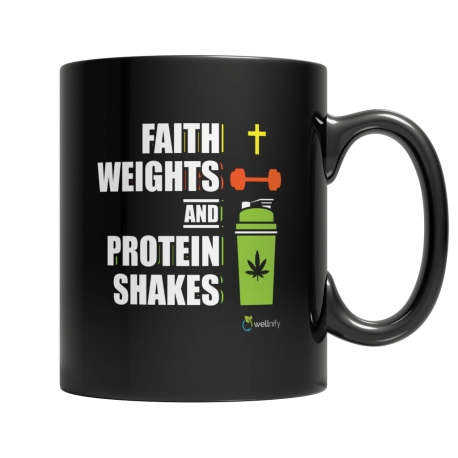 FAITH WEIGHTS AND PROTEIN SHAKES