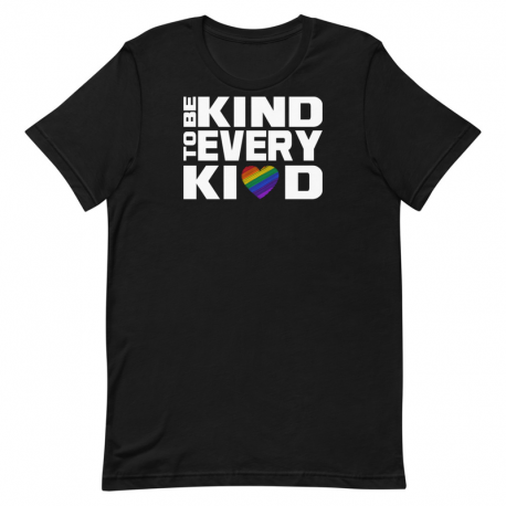 Bella Canvas 3001 Be Kind To Every Kind Short-Sleeve T-Shirt