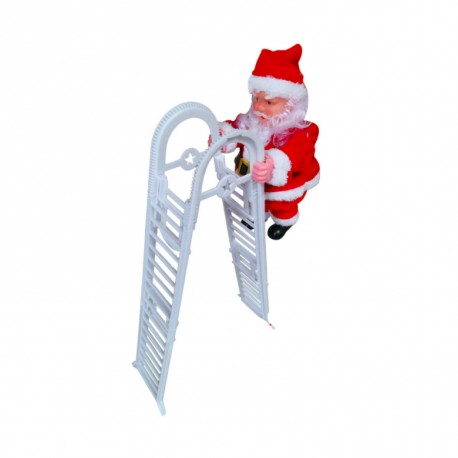 Mini Santa Claus Climbing