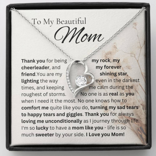 Forever Love Necklace, To Mom
