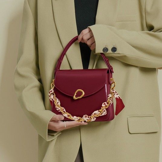 TOUTOU Women Handbag Adjustable Long Shoulder Strap 2024 High-end Underarm Bag Daily Commuting Crossbody Bag Brides Wedding Bag