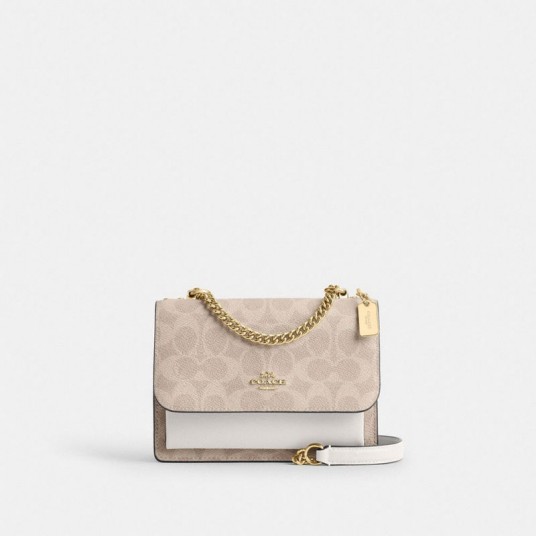 Mini Klare Crossbody Bag Coach Women Shoulder Bag Chain Bag Leather Handbag Small Flap Square Bag For Women Daily Use,CW206