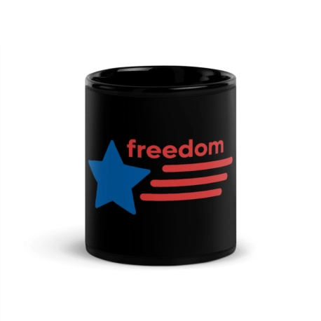 Black Glossy Mug