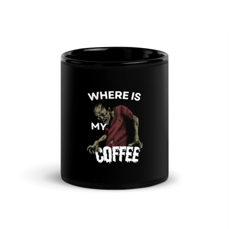 Black Glossy Mug