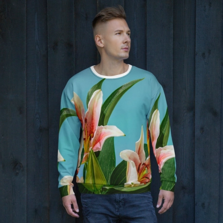 All-Over Print Recycled Unisex Sweatshirt