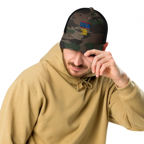Camouflage Trucker Hat | Otto Cap 105-1247