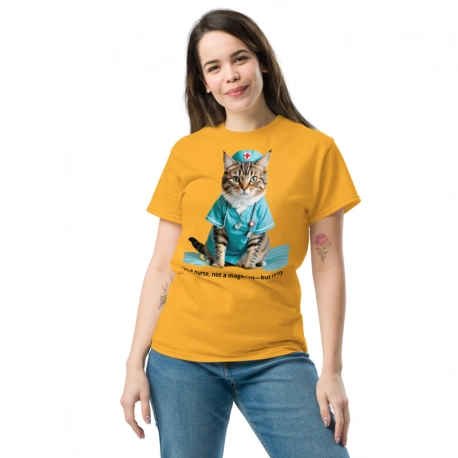 I'm a Nurse, not a magician-but I'll try. Unisex Classic Tee | Gildan 5000