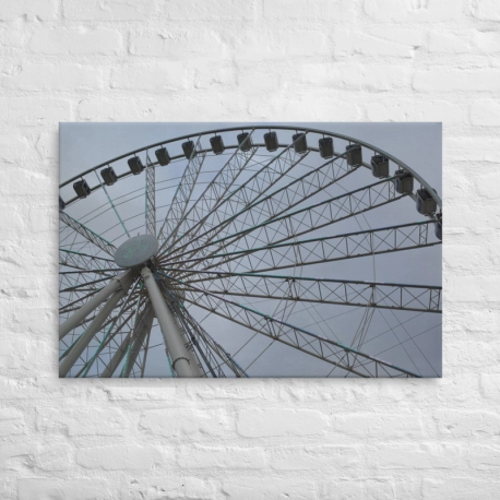 Ferris Wheel.  Thin Canvas (in)Thin Canvas (in)