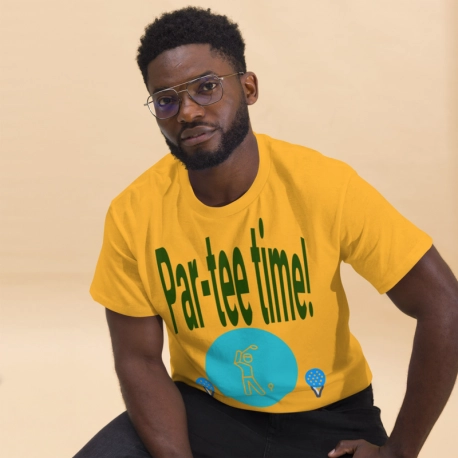 Par-tee time!  Unisex Classic Tee | Gildan 5000