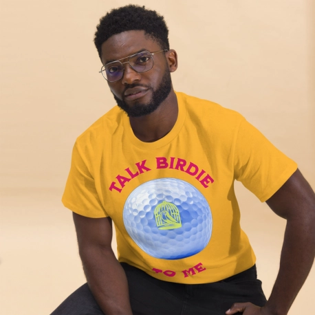 Talk birdie to me.   Unisex Classic Tee | Gildan 5000