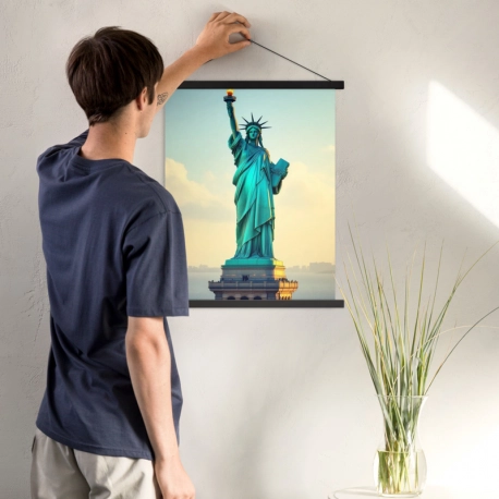 Enhanced Matte Paper Poster With Hanger (in)