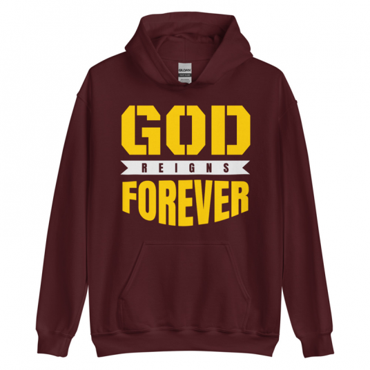 Christian Hoodie | God Reigns Forever