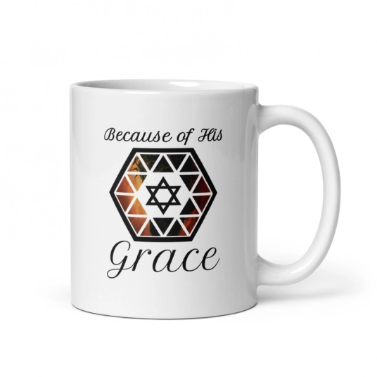 Inspirational Mug | Because of His Grace