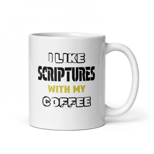 Inspirational Mug | Scriptures With My Coffee