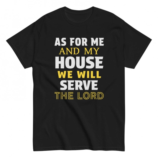 Christian T-Shirt | Me And My House