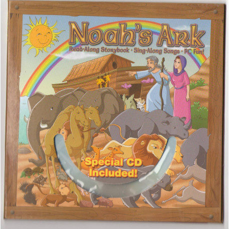Bible Story Book Noah's Ark with CD