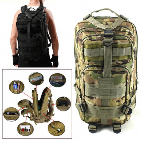Men & Women Outdoor Military Army Tactical Backpack