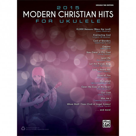 Ukulele Songbook Ukulele TAB Edition for Alfred 2015 Modern Christian Hits