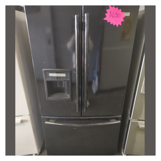 Used Black Side By Side Refrigerator