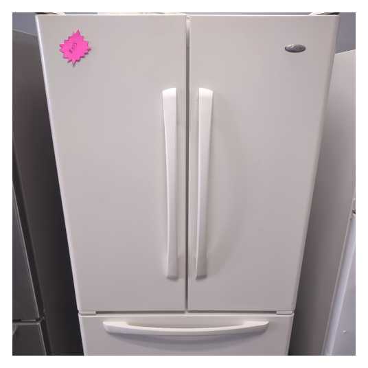 Used White Side By Side Refrigerator