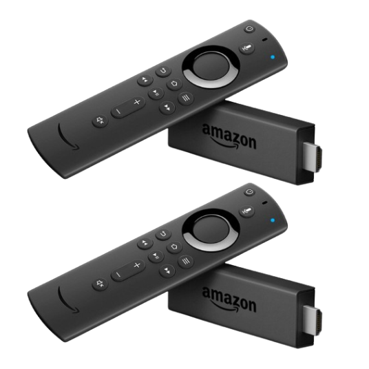 Amazon Firestick Lite Jailbroken Fully Loaded With Alexa Remote [Quantity-2]