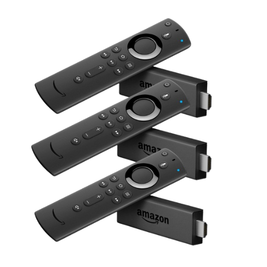 Amazon Firestick Lite Jailbroken Fully Loaded With Alexa Remote [Quantity-3]