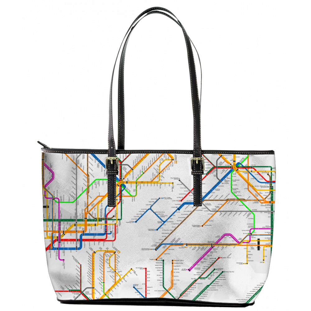 Toronto Subway Tote Bags IUCN Water