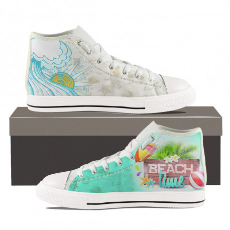 Beach Time High Top Shoes-Limited Edition-