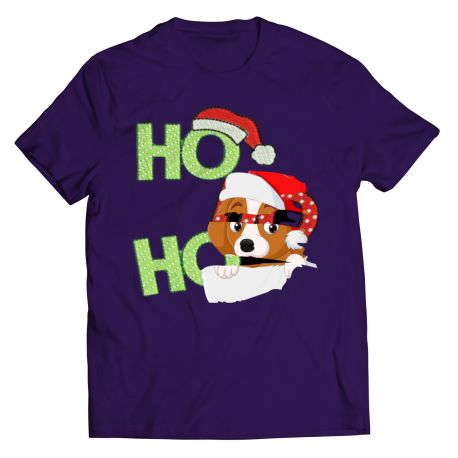 Christmas hohoho dog