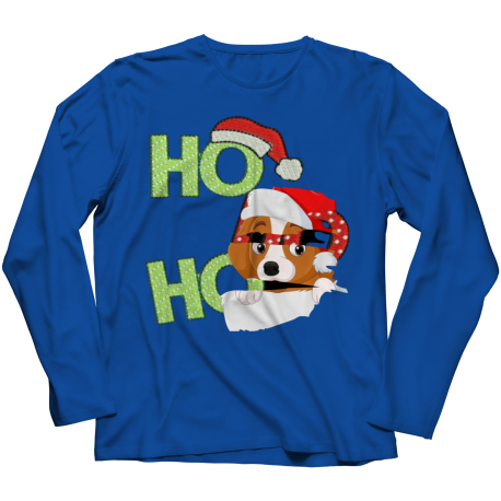 Christmas hohoho dog