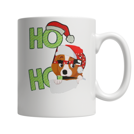 Christmas hohoho dog