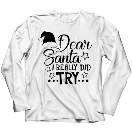 Santa I really did it