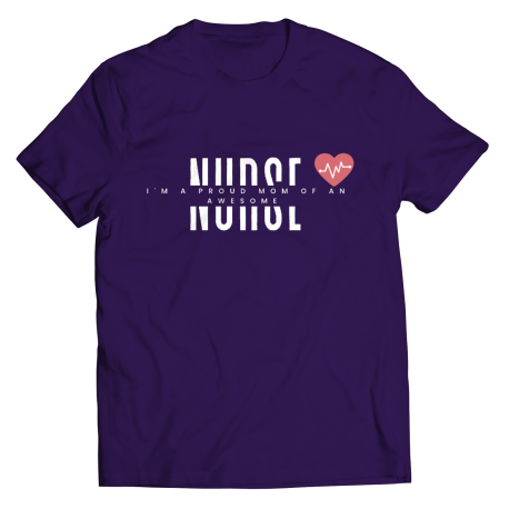 Proud mom nurse