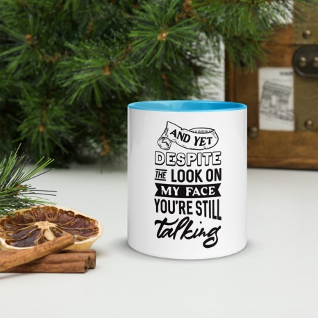 STILL Talking-Cool Mug with Color Inside