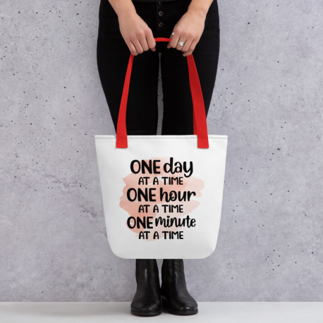 One Day at a Time - Tote bag