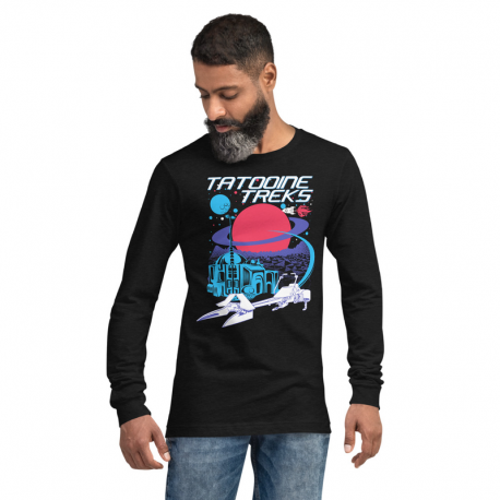 Tatooine Treks - Unisex Long Sleeve Tee Bella + Canvas 3501